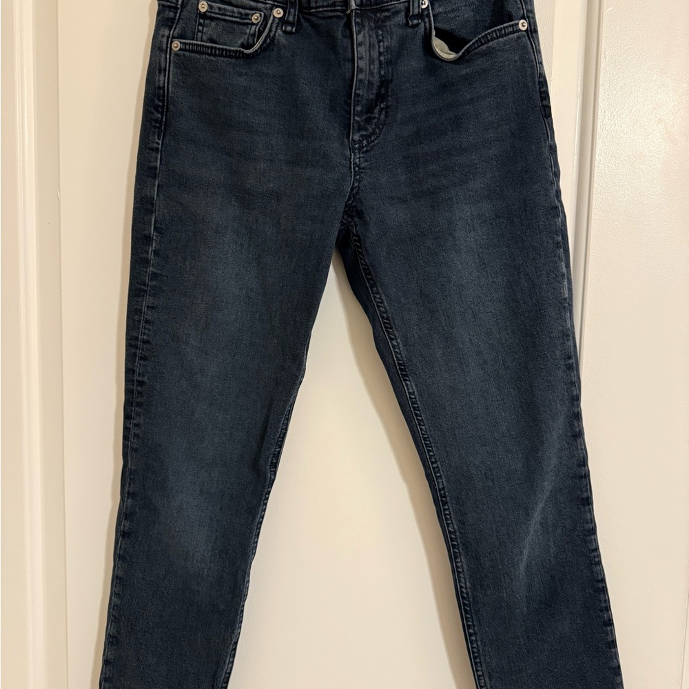 Rag & Bone Dark Wash Straight Leg Jeans